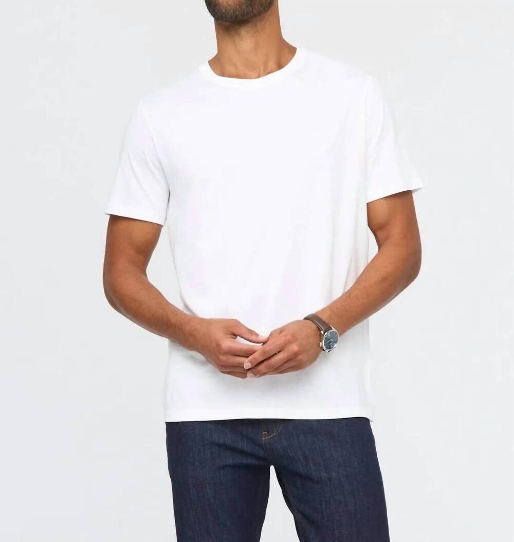 NEW DU/ER purepima only t shirt in white